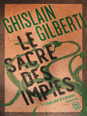 cover image of La trilogie des ombres (Tome 3)--Le Sacre des Impies